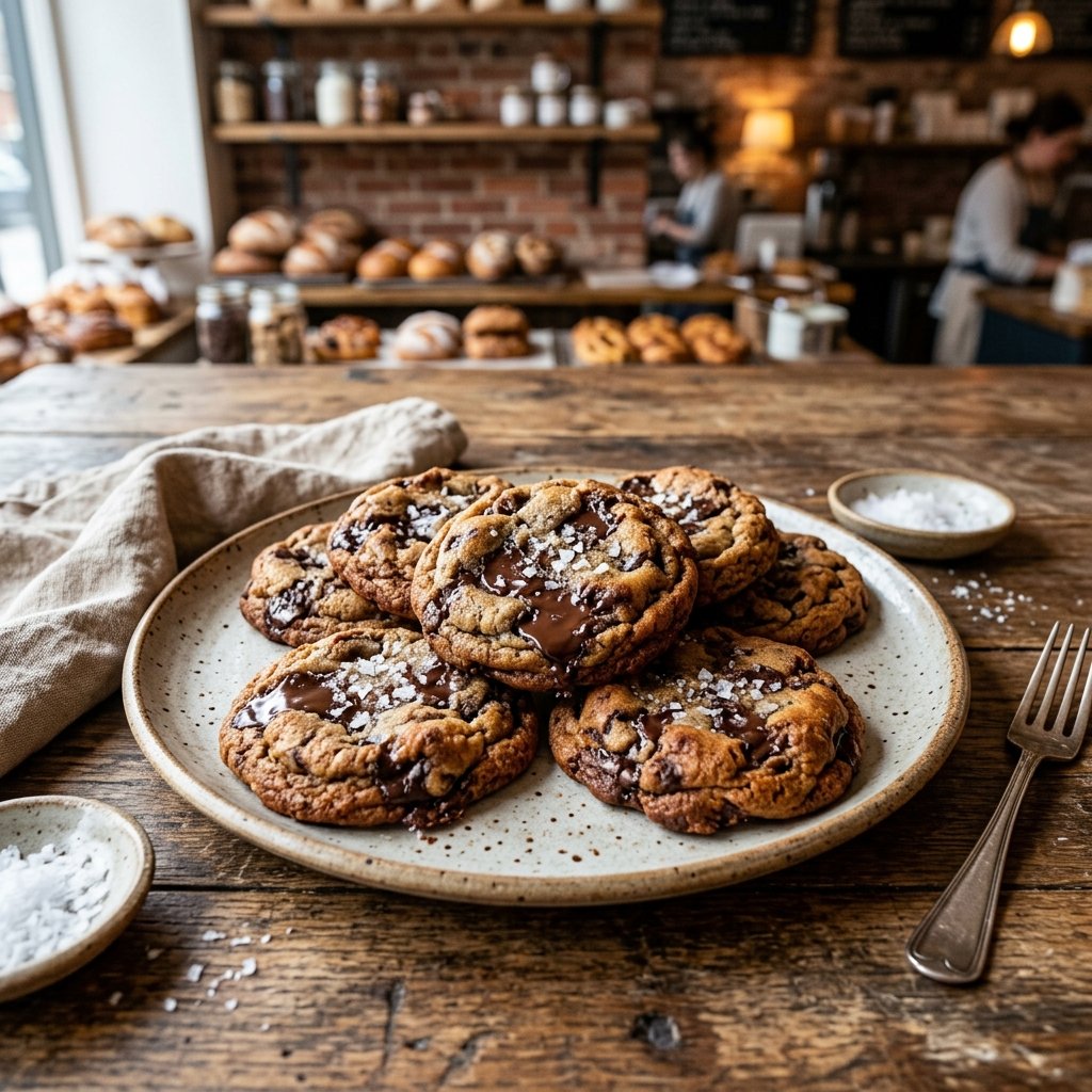 Chocolate Chip Sea Salt Cookie